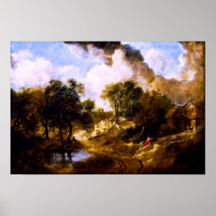 Poster Thomas Gainsborough: Paisagem em Suffolk