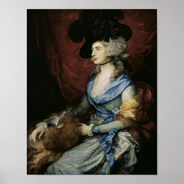 Póster Thomas Gainsborough |Sarah Siddons, os atores (Frente)