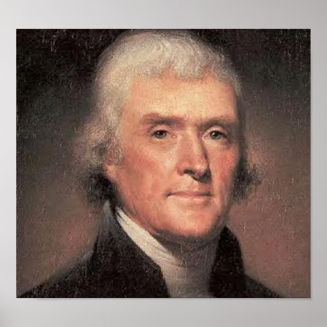 Poster Thomas Jefferson (Frente)