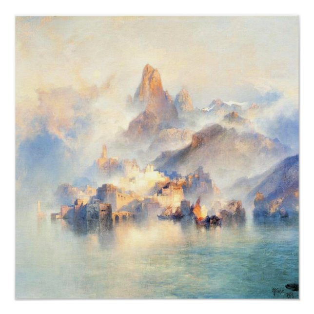 Póster Thomas Moran - A Cidade do Sonho (Frente)