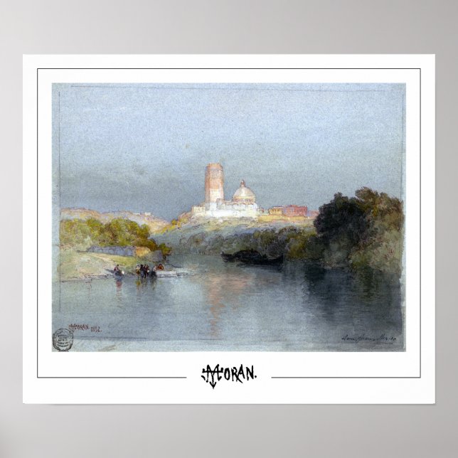 Poster Thomas Moran Cartaz de Arte Zedign #59 (Frente)