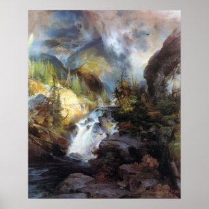 Póster Thomas Moran Children of the Mountain
