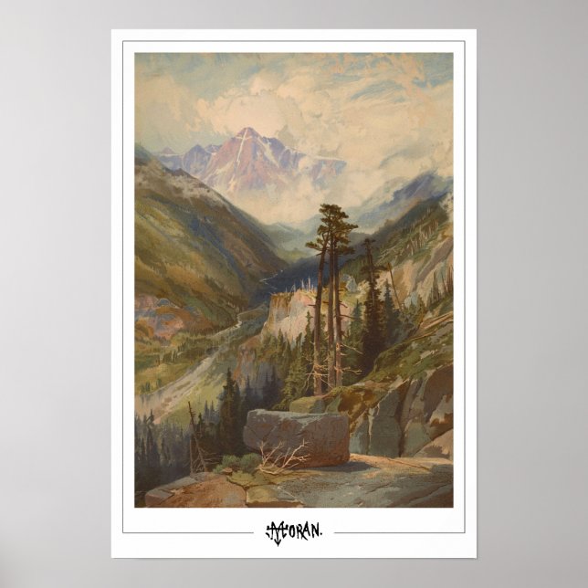 Poster Thomas Moran Fine Art #79 (Frente)