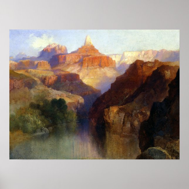 Poster Thomas Moran Zoroaster Peak (Frente)
