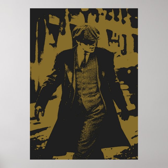 POSTER THOMAS SHELBY PEAKY BLINDERS DESIGN (Frente)