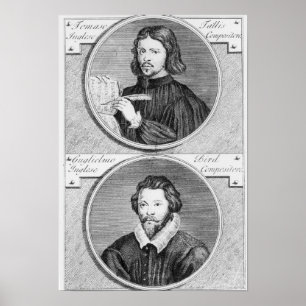 Póster Thomas Tallis e William Byrd