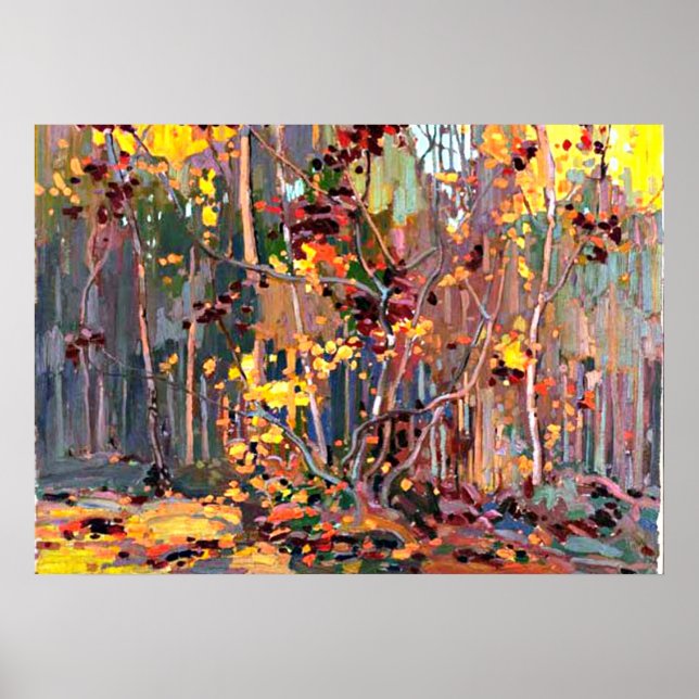 Poster Thomson - Maple Saplings (Frente)