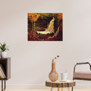 Poster Thomson - Woodland Waterfall