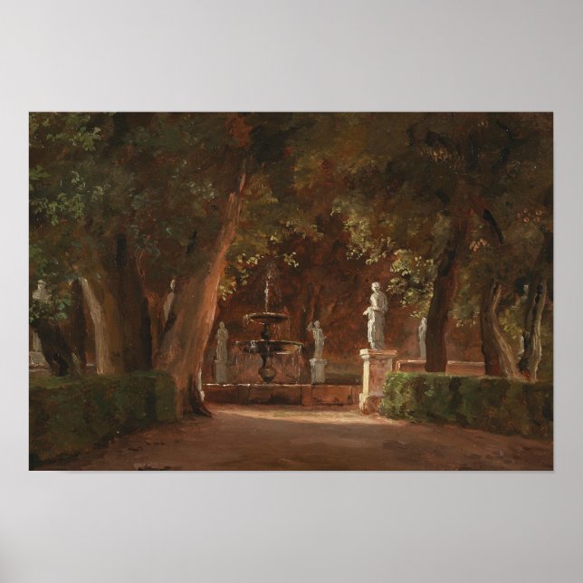 Poster Thorald Laessoe - Gartenpromenande (Frente)