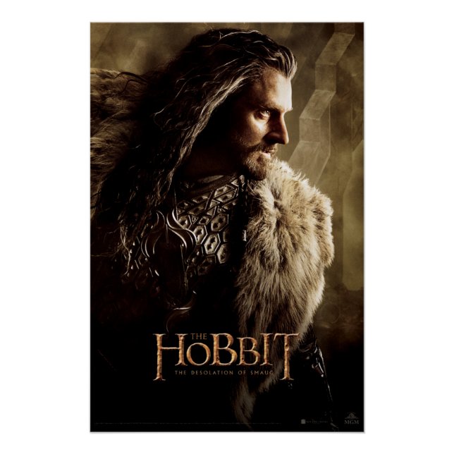 Póster THORIN OAKENSHIELD™ Caracter Poster 1 (Frente)