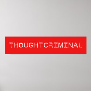 PÓSTER THOUGHTCRIMINAL