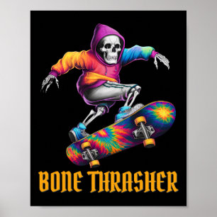 Poster Thrasher Skeleton Halloween Costume