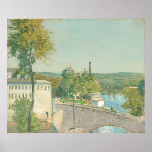 Poster Thread Americano - Julian Alden Weir Fine Art Post