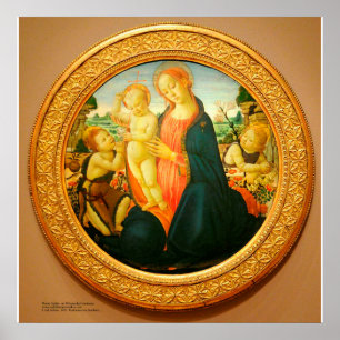 Póster Three sacred Children by Sellaio