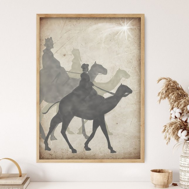 Poster Three wise men, Scripture Wall Art, Bible Stories (Criador carregado)
