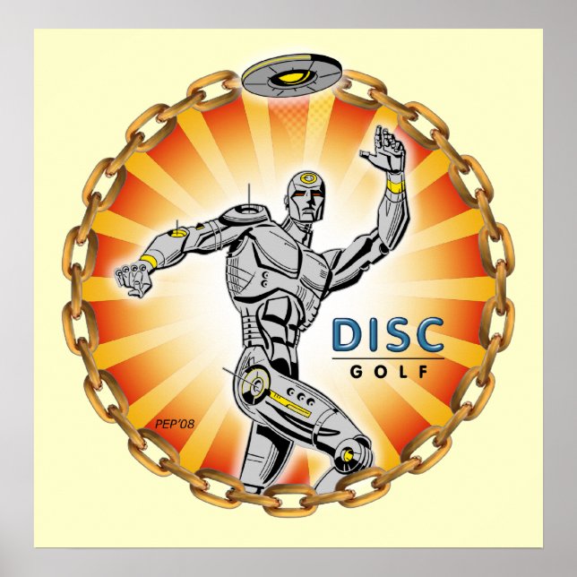 Póster Thrower Robot #2 (Frente)