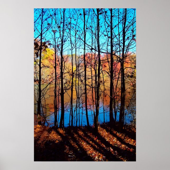 Póster Thru Trees (Frente)