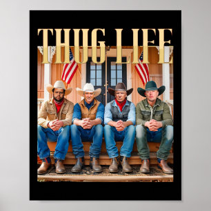 Poster Thug Life Trump Vance Kennedy Elon 1