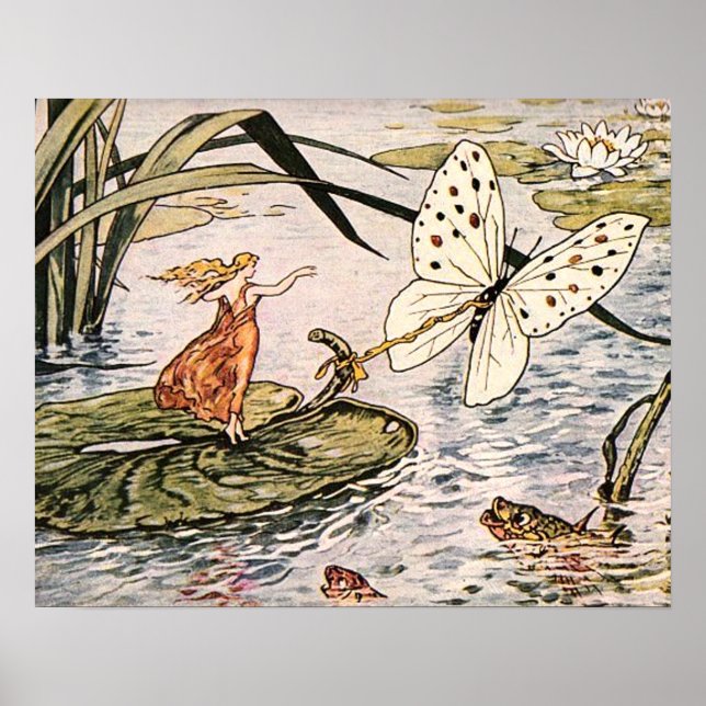 Poster "Thumbelina" (Frente)