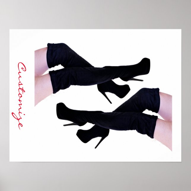 Poster Thunder_Cove Boots Thunder_Cove de couro pr (Frente)