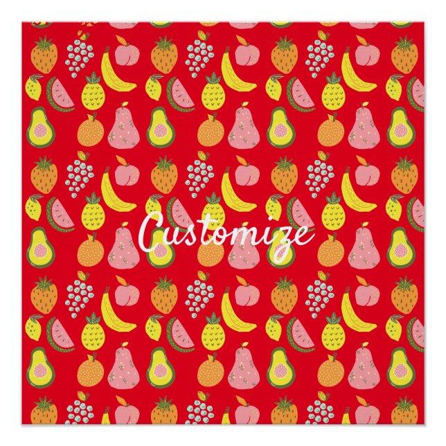 Póster Thunder_Cove da Coleção Fruta Associada (Frente)