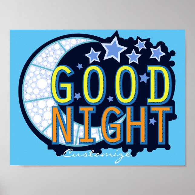 Poster Thunder_Cove da Lua do Crescente Noturno (Frente)