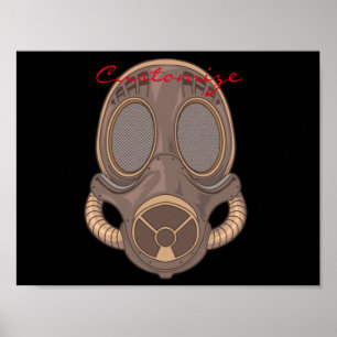 Poster Thunder_Cove da Máscara de Gás Steampunk
