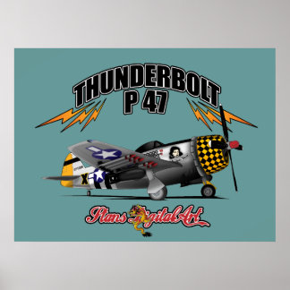 Poster ThunderBolt P47