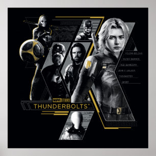 Poster Thunderbolts*   Arte do Grupo