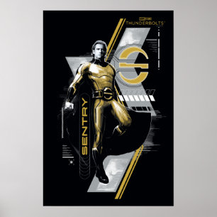 Poster Thunderbolts*   Gráfico do Personagem Sentry