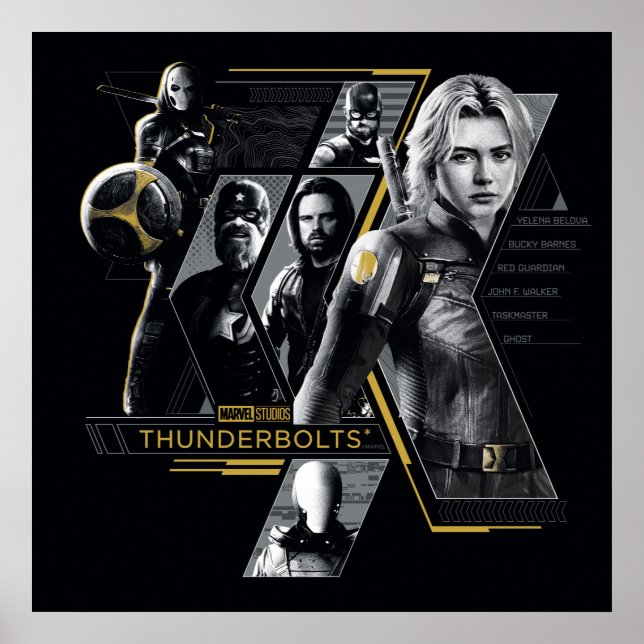 Poster Thunderbolts* | Group Graphic (Frente)