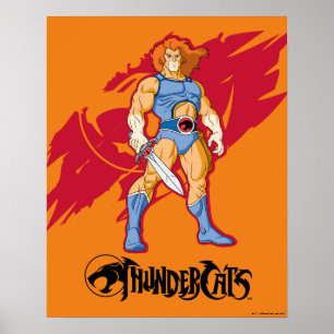 Poster ThunderCats Gráfico de Caracteres Lion-O