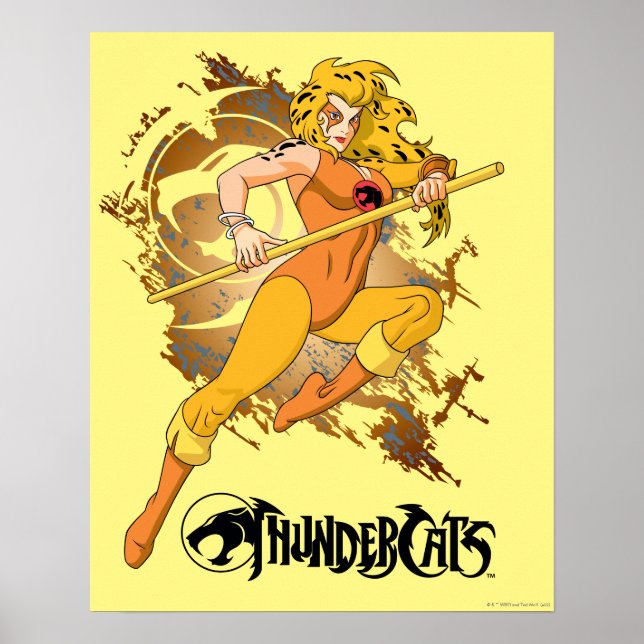 Poster ThunderCats | Gráfico de Caráter Cheetara (Frente)