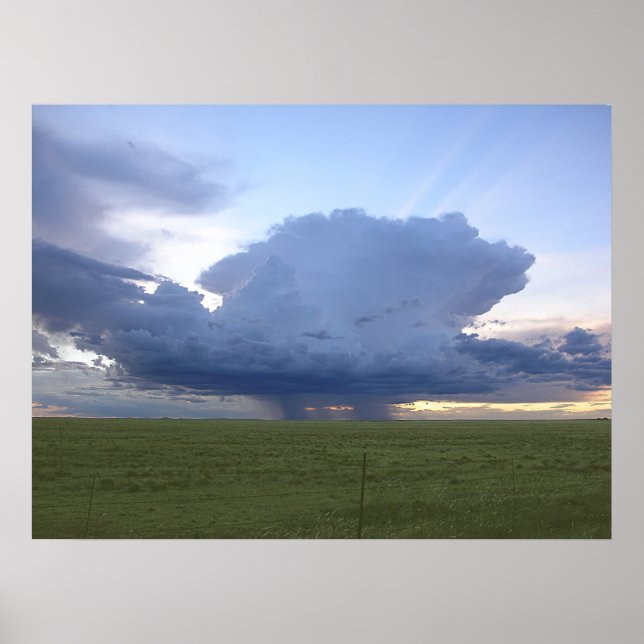 Póster Thunderhead Azul (Frente)