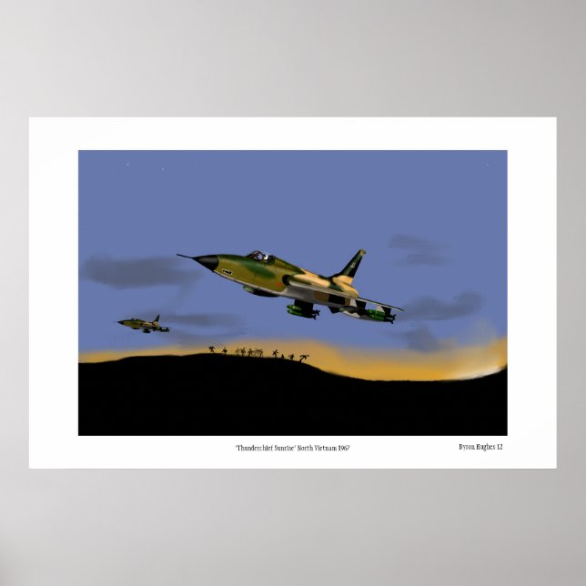 Poster Thunderhead Sunrise Vietnam 1967 (Frente)