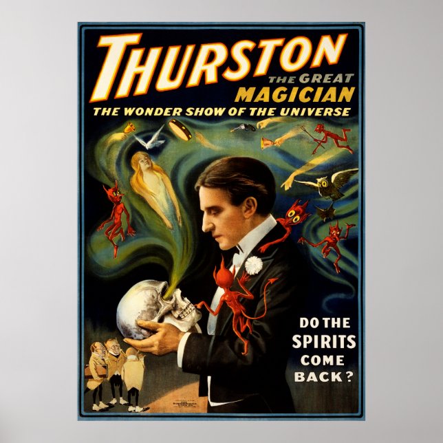 Póster Thurston, o Excelente Mágico (Frente)