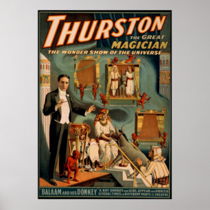 Póster Thurston o grande mágico