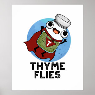 Poster Thyme Voa Cute Herb Pun