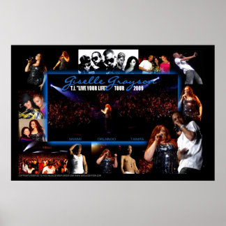 Poster Ti. Live Your Life Tour 2009