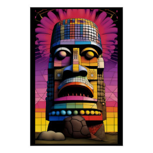 Póster Ti-Tiki - Ken Gage Art