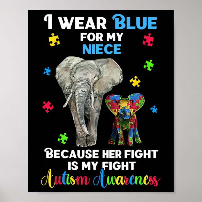 Poster Tia Autismo Sensibilização (Frente)