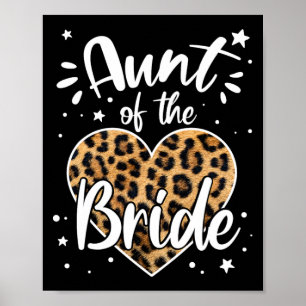 Poster Tia Da Noiva Eu Amava Seu Primeiro Leopardo Bonito
