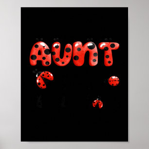 Poster Tia da Senhorita Aniversariante Joaninha Amor