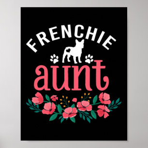Poster Tia Dog Dog Dog Pet Lover Proprietário Natal