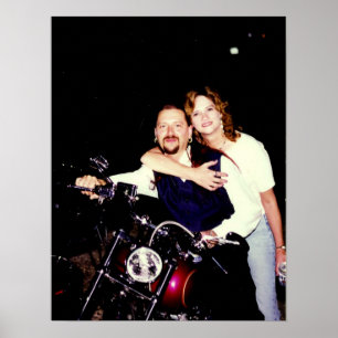 Poster Tia Sharon em Harley
