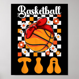Poster Tia Sketll Groovy Tia De Um Jogador Sketll Tia