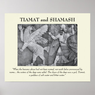 Poster Tiamat e Shamash