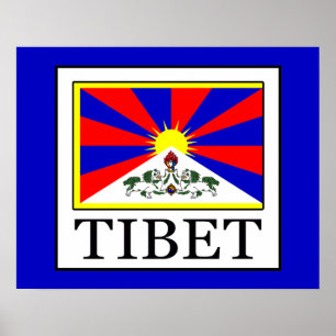 Póster Tibete