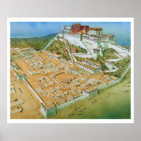 Tibete: 17. Jh/hoje Lhasa - POTALA-PALAST ...