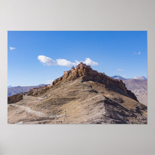 Poster Tibete - Forte de Gyantse